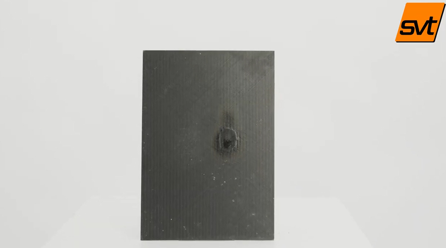 SVT耐高溫防火織物是一種復(fù)合材料抗1400攝氏度熱失控沖擊解決方案,適用于RTM或SMC等多種工藝